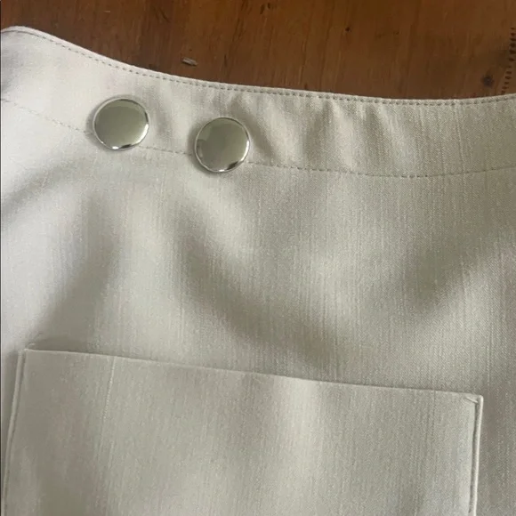 Grace Elements Cream Wrap Skirt - Picture 3 of 5